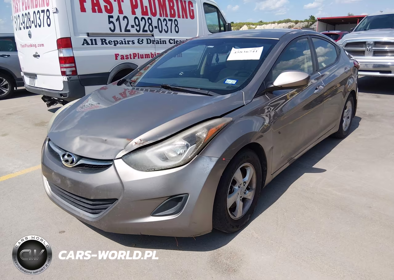 2014 Hyundai Elantra Se VIN:5NPDH4AE1EH477168 - 2