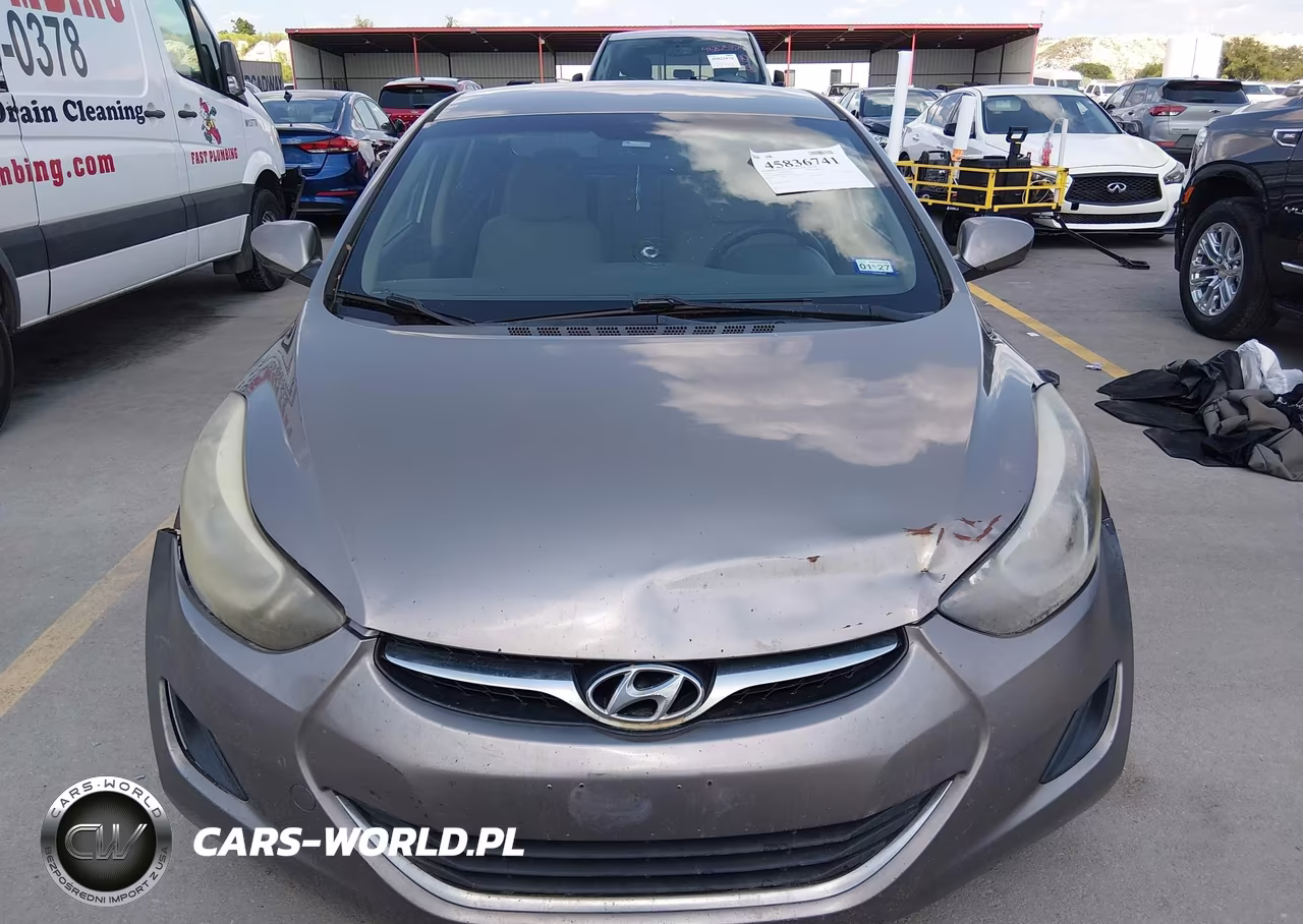 2014 Hyundai Elantra Se VIN:5NPDH4AE1EH477168 - 6