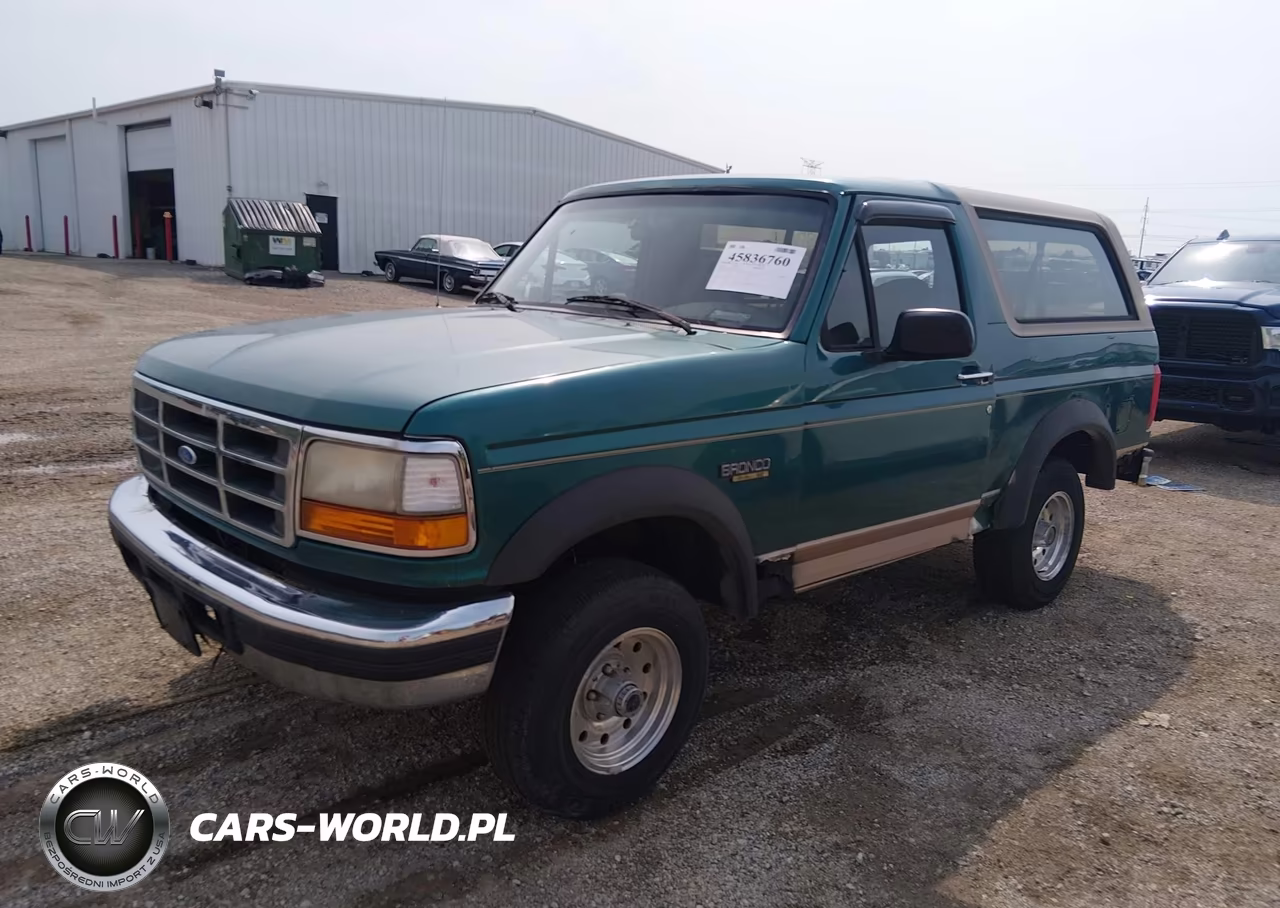 1996 Ford Bronco U100 VIN:1FMEU15H3TLA65079 - 2