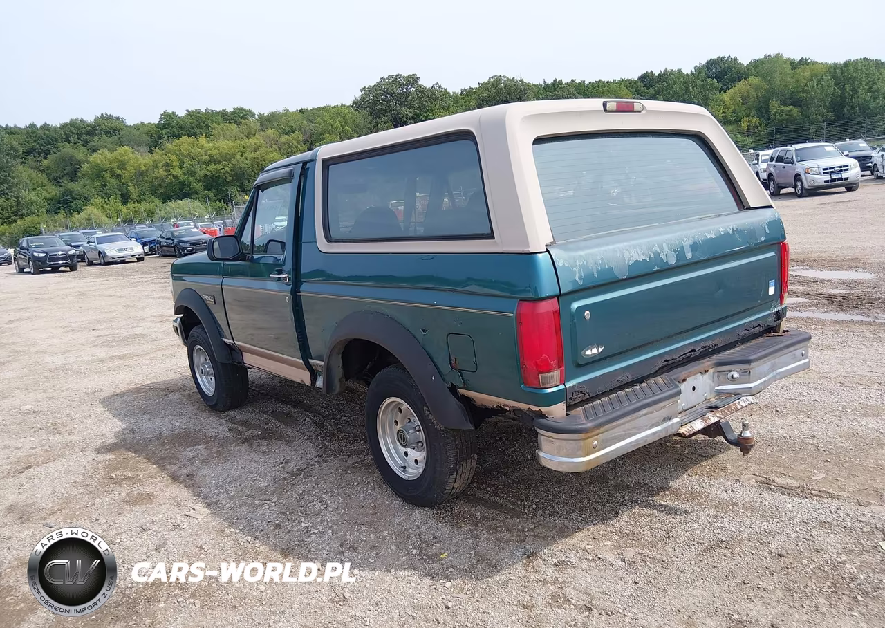 1996 Ford Bronco U100 VIN:1FMEU15H3TLA65079 - 3
