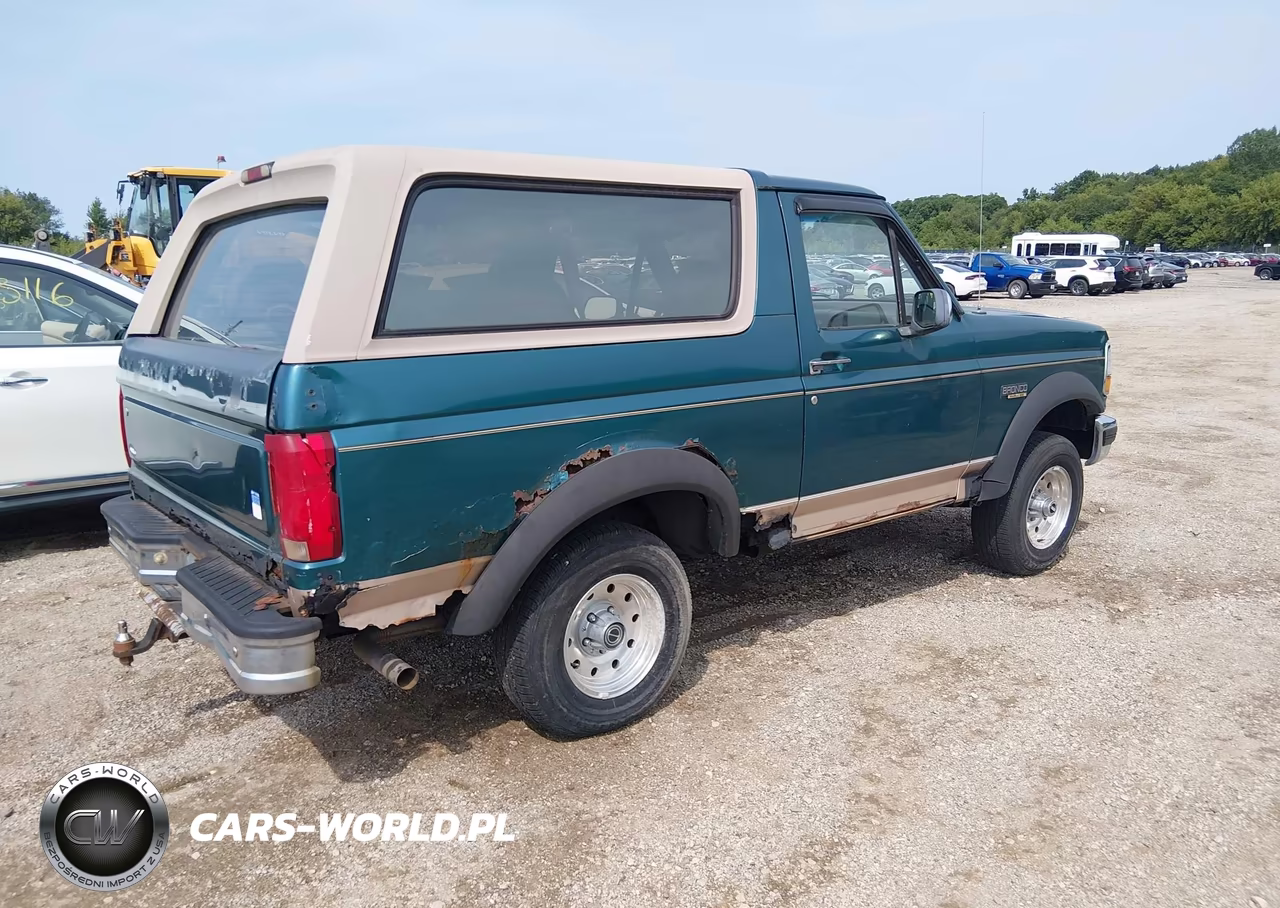 1996 Ford Bronco U100 VIN:1FMEU15H3TLA65079 - 4