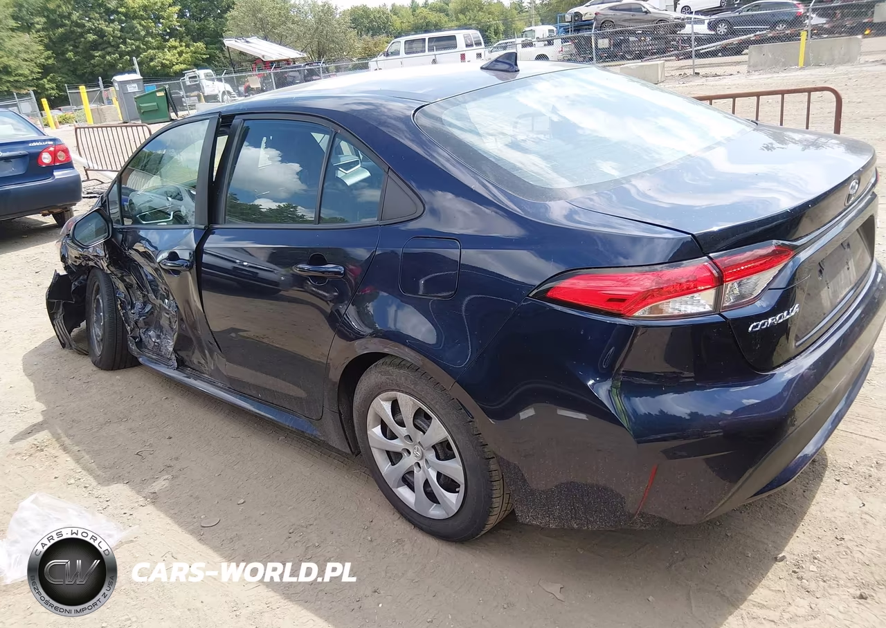2022 Toyota Corolla Le VIN:5YFEPMAE9NP296698 - 3