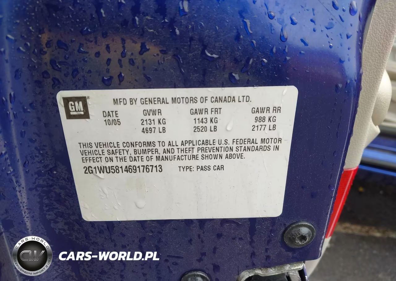 2006 Chevrolet Impala Ltz VIN:2G1WU581469176713 - 9