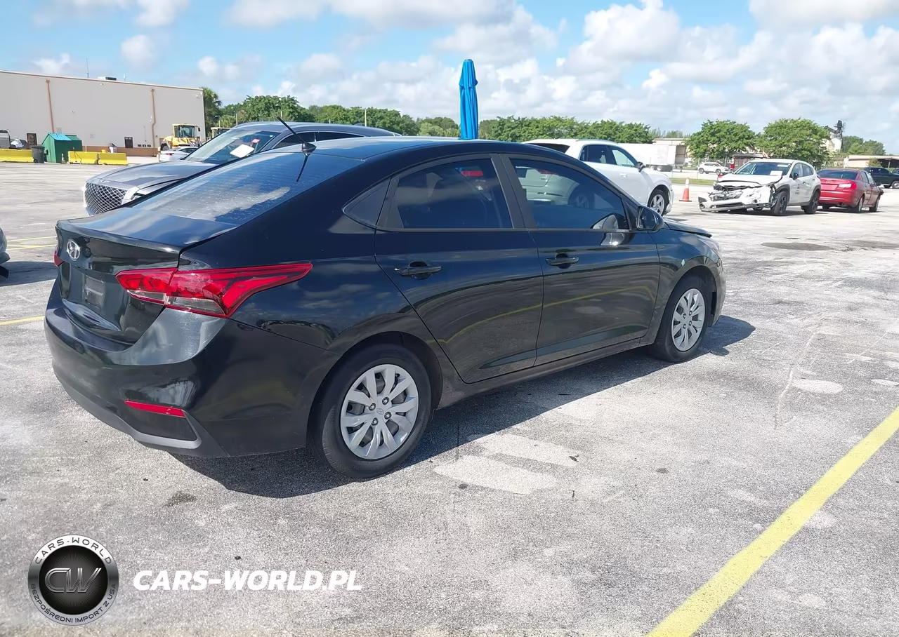 2020 Hyundai Accent Se VIN:3KPC24A68LE108394 - 4