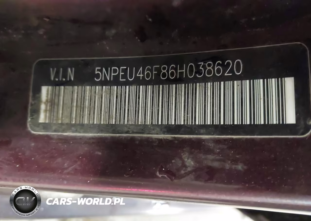 2006 Hyundai Sonata Gls V6-Lx V6 VIN:5NPEU46F86H038620 - 9