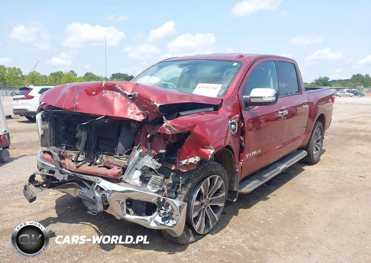 2017 Nissan Titan Sl VIN:1N6AA1E51HN521963 - 2
