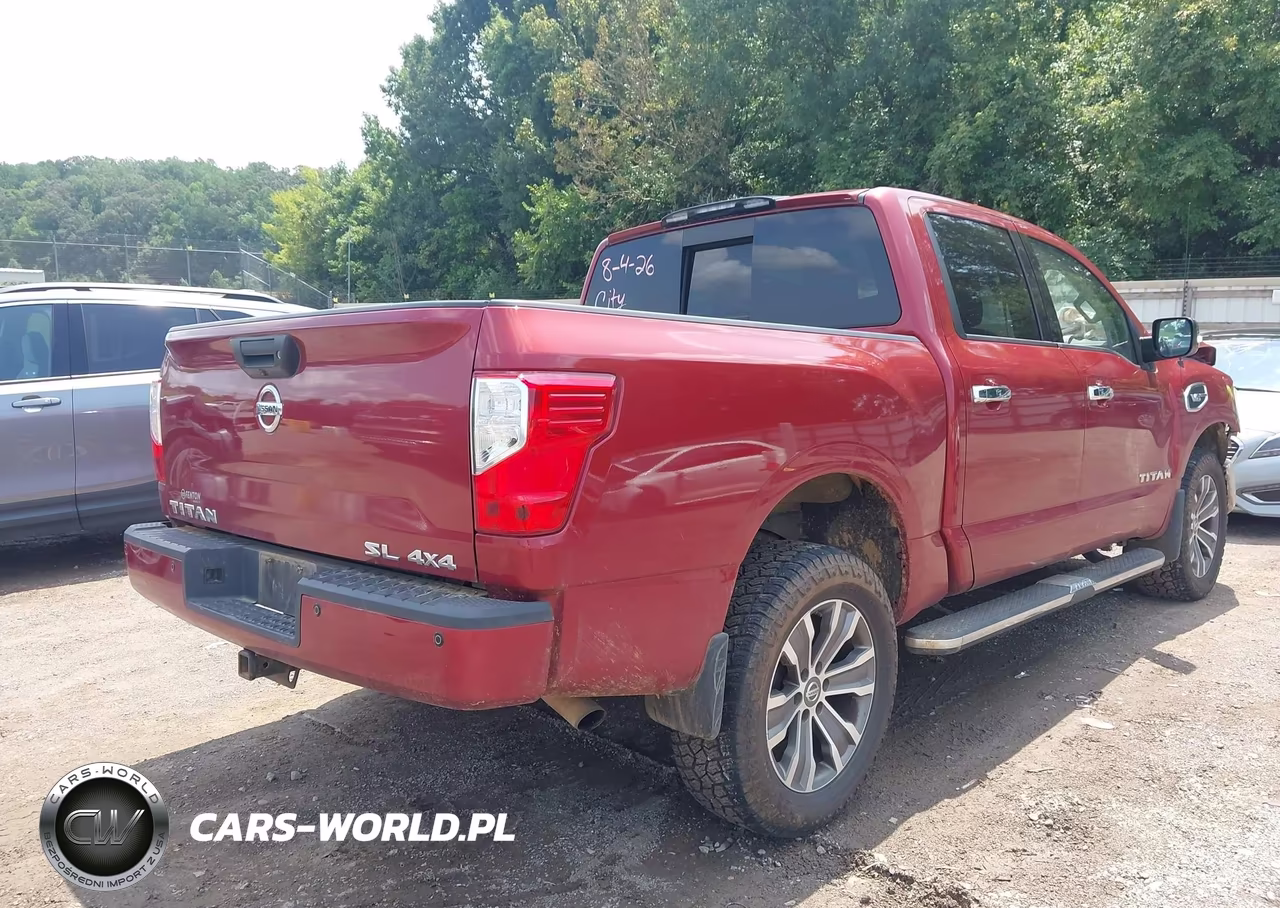 2017 Nissan Titan Sl VIN:1N6AA1E51HN521963 - 4