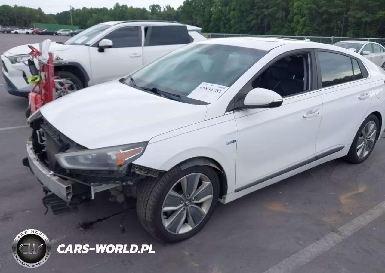 2017 Hyundai Ioniq Hybrid Limited VIN:KMHC85LC9HU040098 - 2