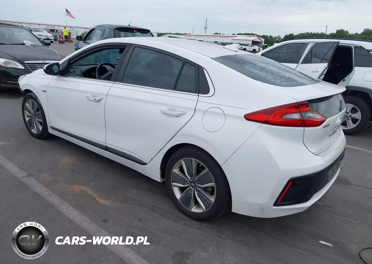 2017 Hyundai Ioniq Hybrid Limited VIN:KMHC85LC9HU040098 - 3