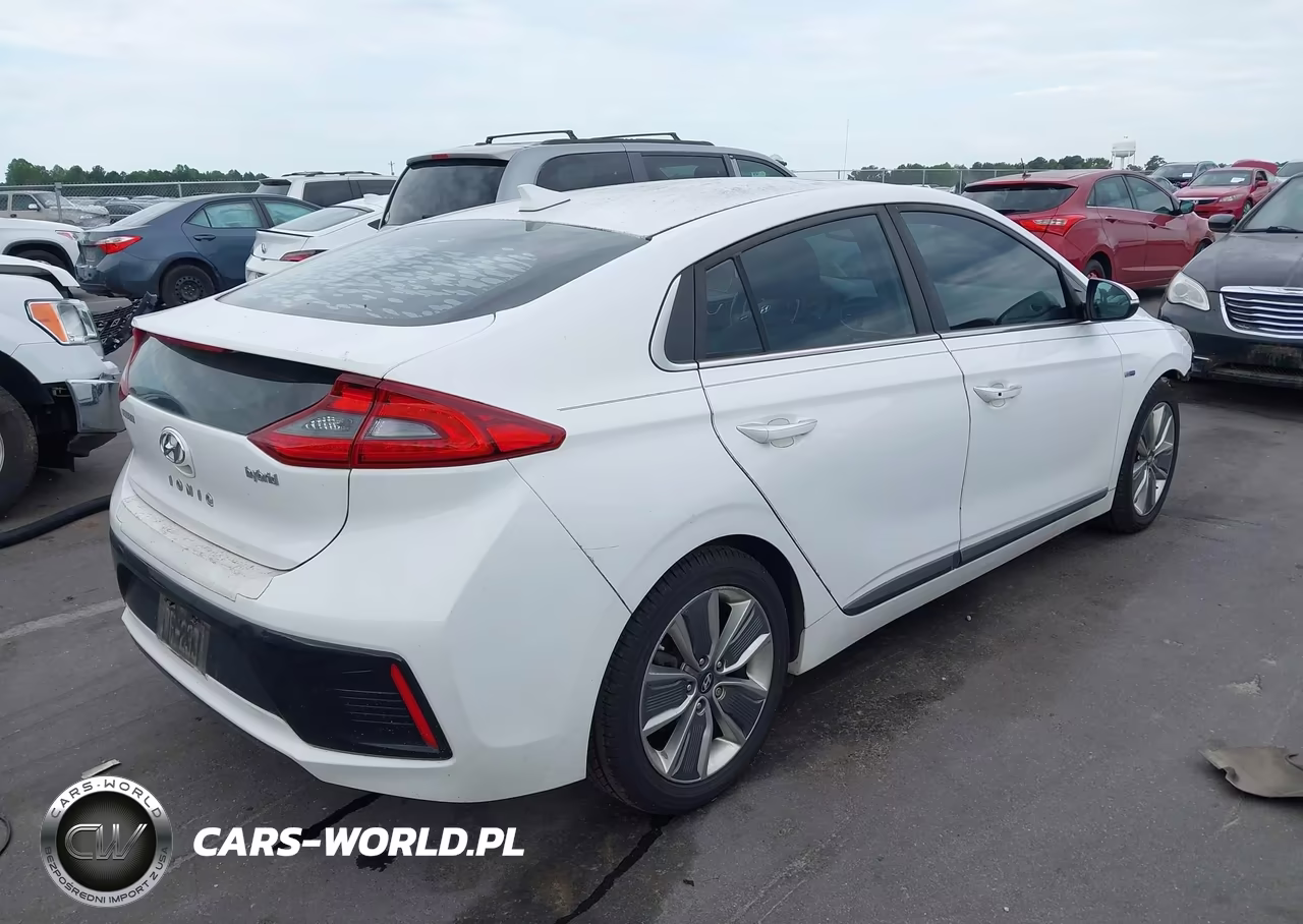 2017 Hyundai Ioniq Hybrid Limited VIN:KMHC85LC9HU040098 - 4