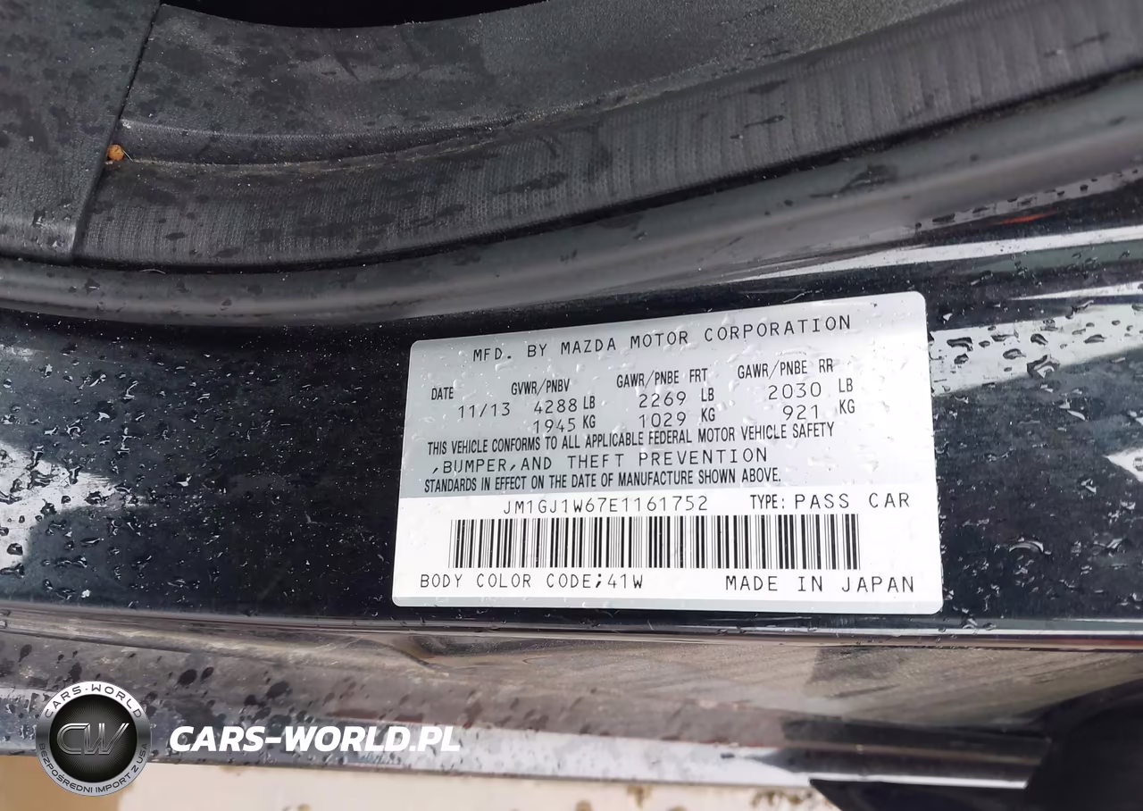 2014 Mazda Mazda6 I Grand Touring VIN:JM1GJ1W67E1161752 - 9