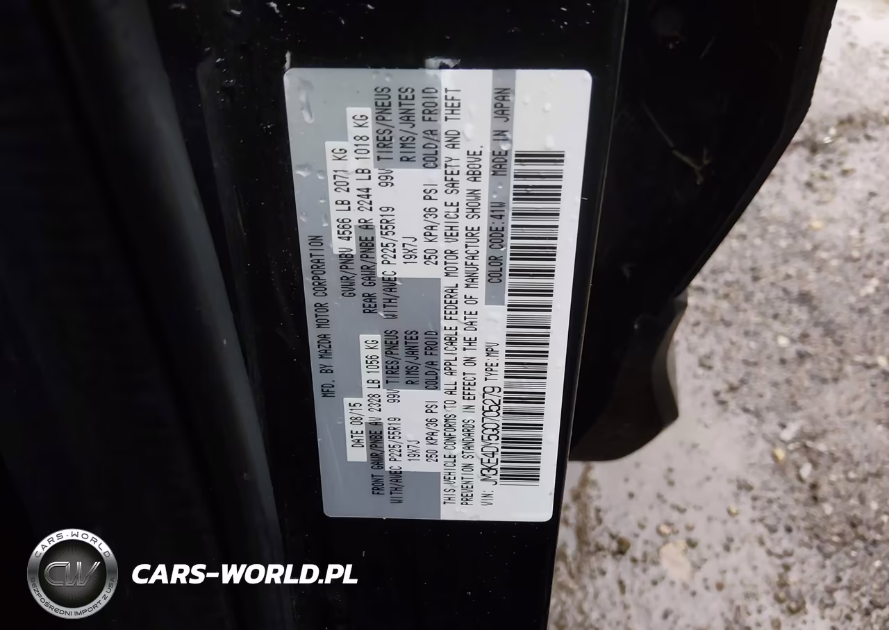 2016 Mazda Cx-5 Grand Touring VIN:JM3KE4DY5G0705279 - 9