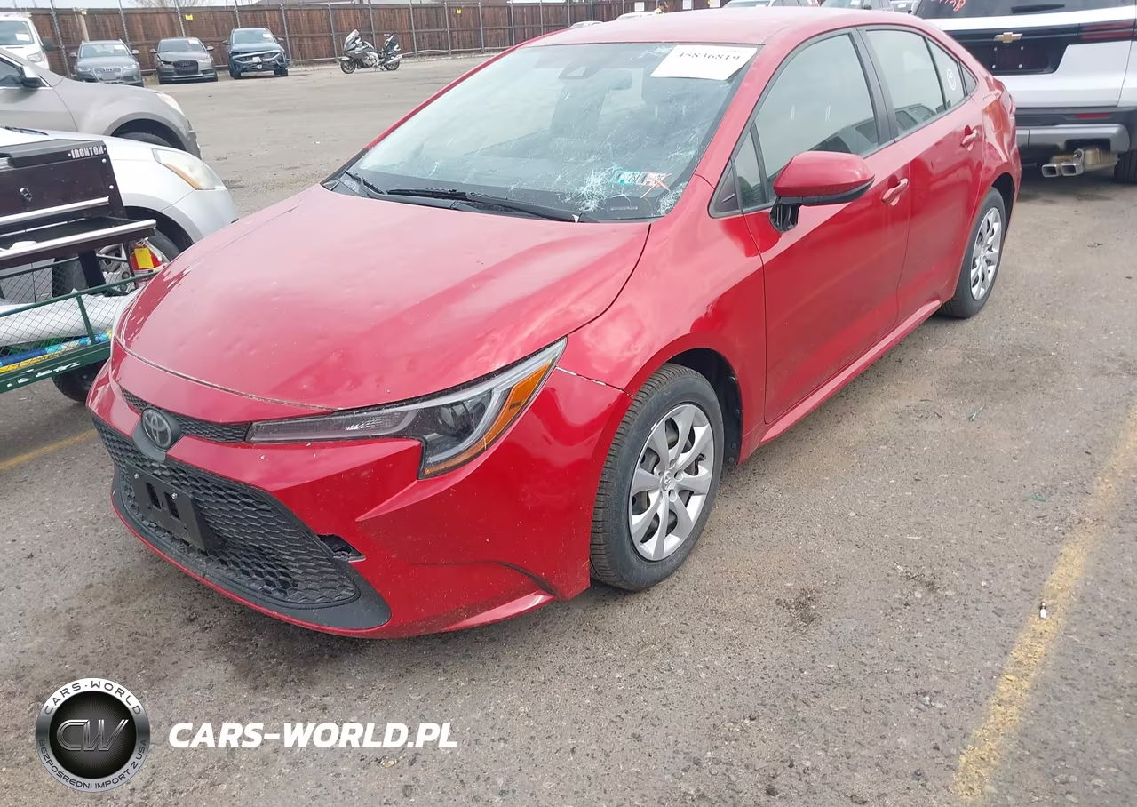 2021 Toyota Corolla Le VIN:JTDEPMAE5MJ146686 - 2