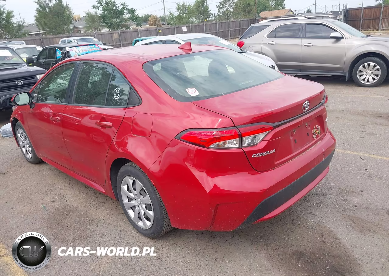 2021 Toyota Corolla Le VIN:JTDEPMAE5MJ146686 - 3
