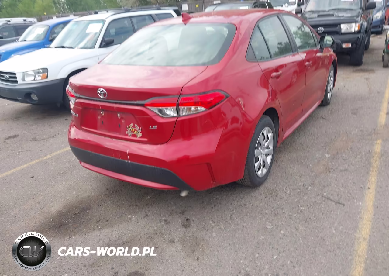 2021 Toyota Corolla Le VIN:JTDEPMAE5MJ146686 - 4
