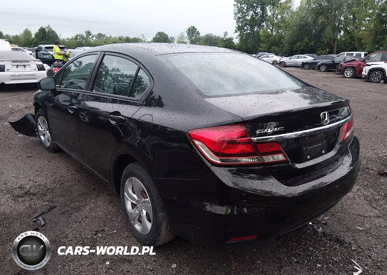2015 Honda Civic Lx VIN:19XFB2F50FE105589 - 3