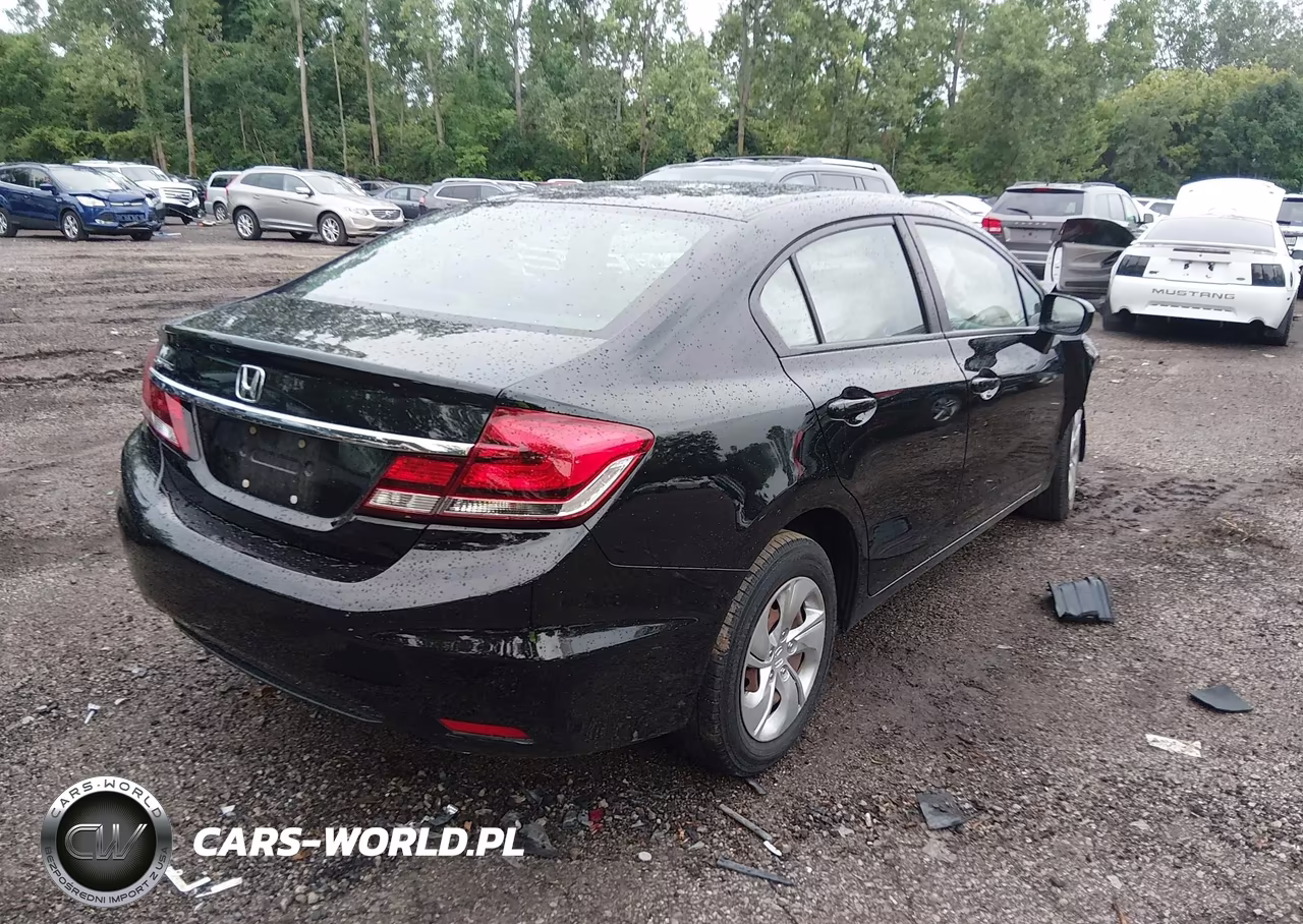 2015 Honda Civic Lx VIN:19XFB2F50FE105589 - 4