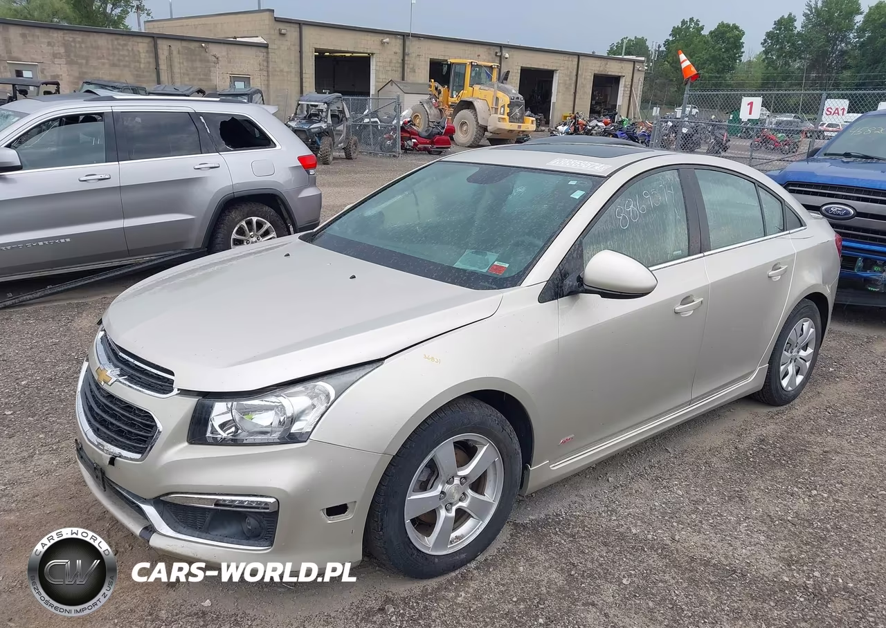 2015 Chevrolet Cruze 1Lt Auto VIN:1G1PC5SB0F7288919 - 2