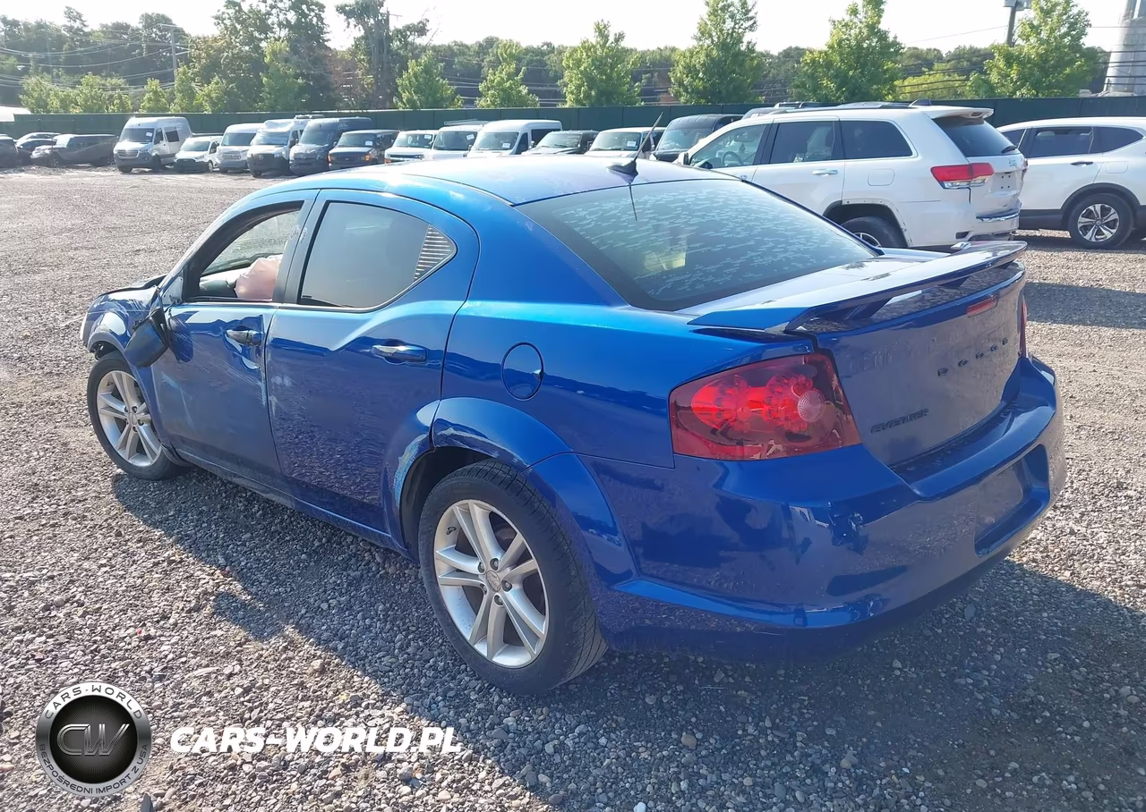2012 Dodge Avenger Sxt VIN:1C3CDZCB6CN313665 - 3