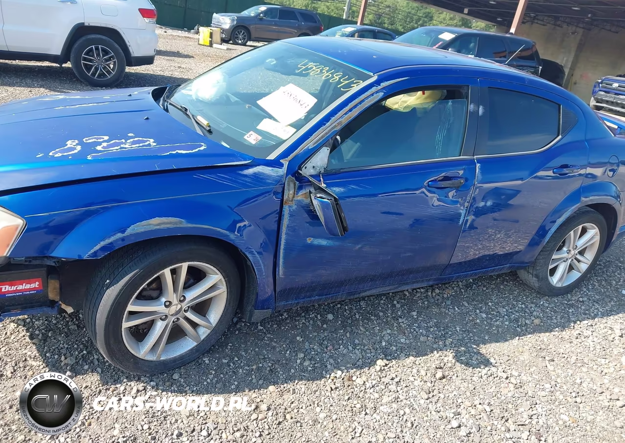 2012 Dodge Avenger Sxt VIN:1C3CDZCB6CN313665 - 6