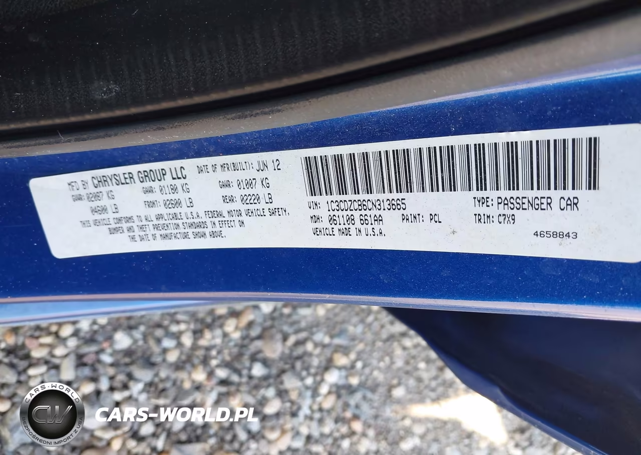 2012 Dodge Avenger Sxt VIN:1C3CDZCB6CN313665 - 9