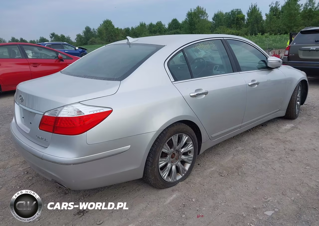 2009 Hyundai Genesis 3.8 VIN:KMHGC46E29U018498 - 4