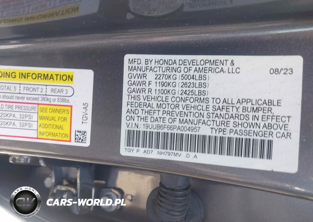 2023 Acura Tlx Advance Package VIN:19UUB6F66PA004957 - 9