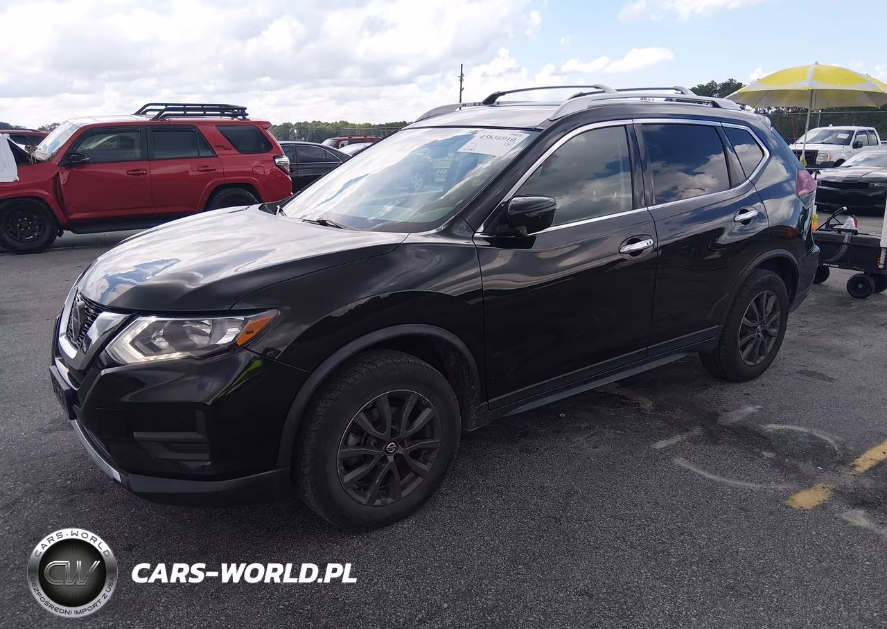 2019 Nissan Rogue Sv VIN:KNMAT2MV3KP549442 - 2