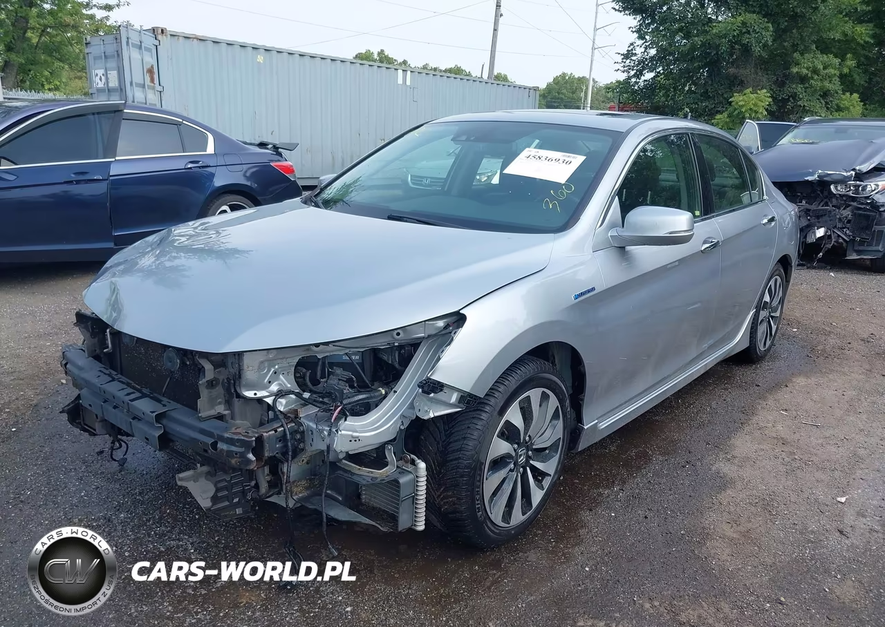 2017 Honda Accord Hybrid Touring VIN:JHMCR6F76HC016528 - 2