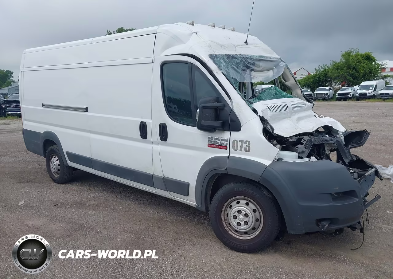 2018 Ram Promaster 3500 Cargo Van High Roof 159 Wb Ext – zdjęcie 1 z 17