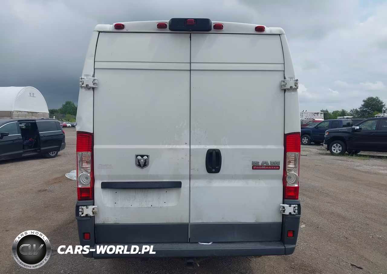 2018 Ram Promaster 3500 Cargo Van High Roof 159 Wb Ext VIN:3C6URVJG7JE157492 - 17
