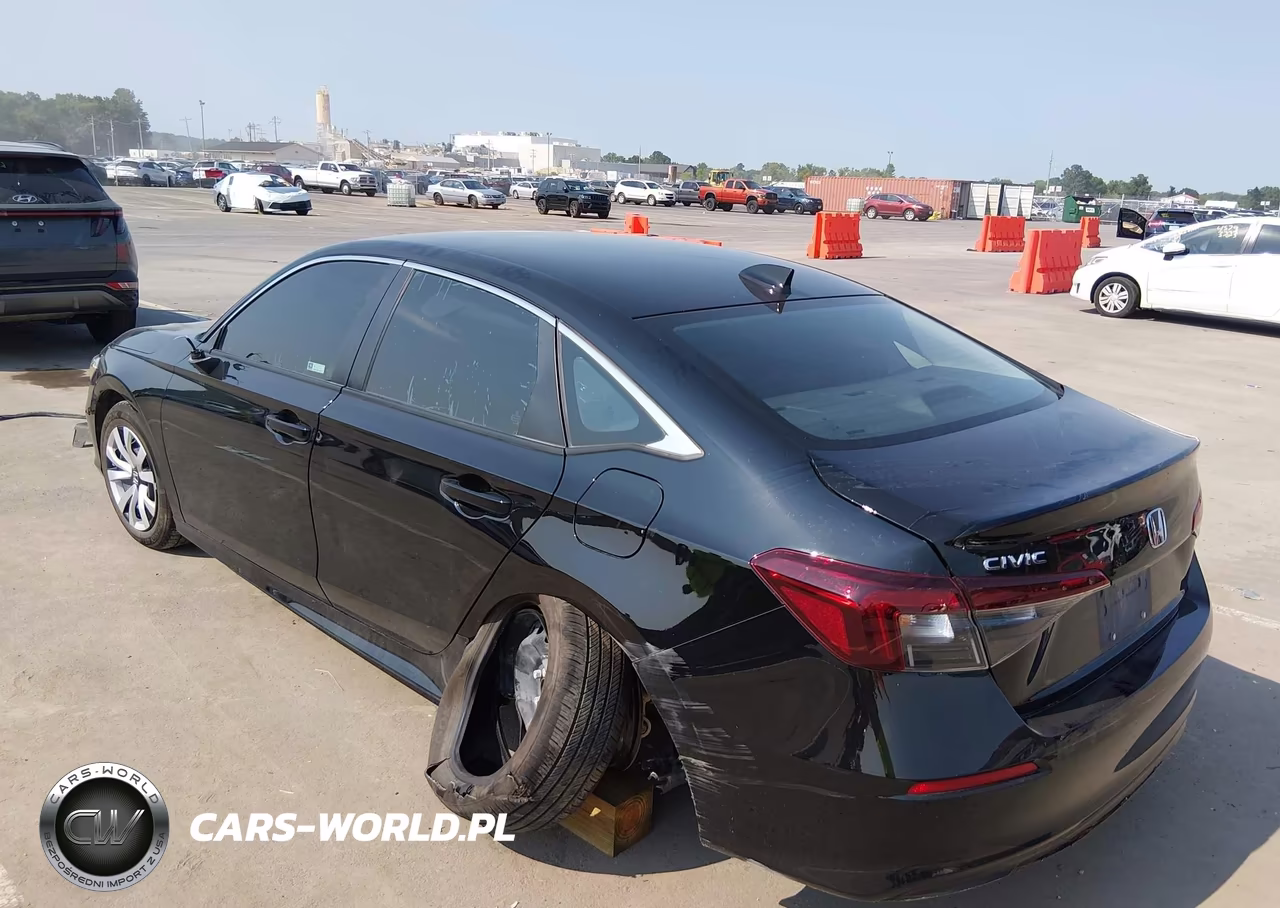 2026 Honda Civic Lx VIN:2HGFE2F25TH554992 - 3