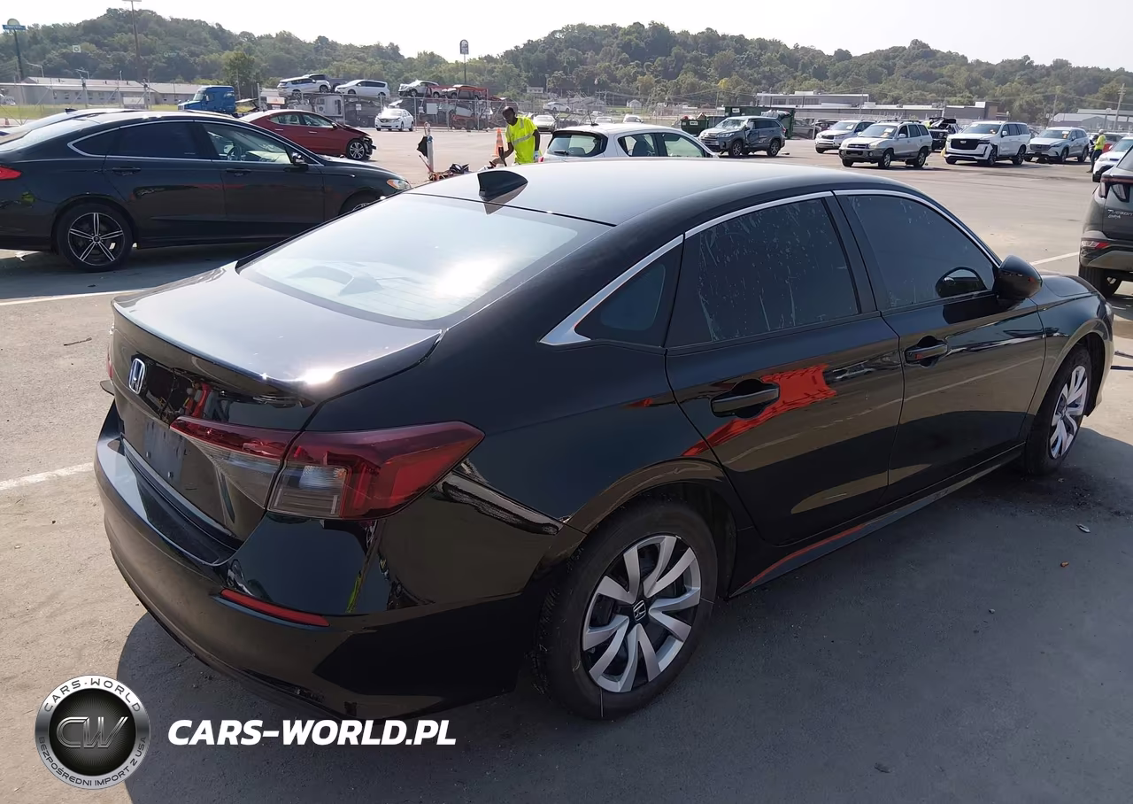 2026 Honda Civic Lx VIN:2HGFE2F25TH554992 - 4