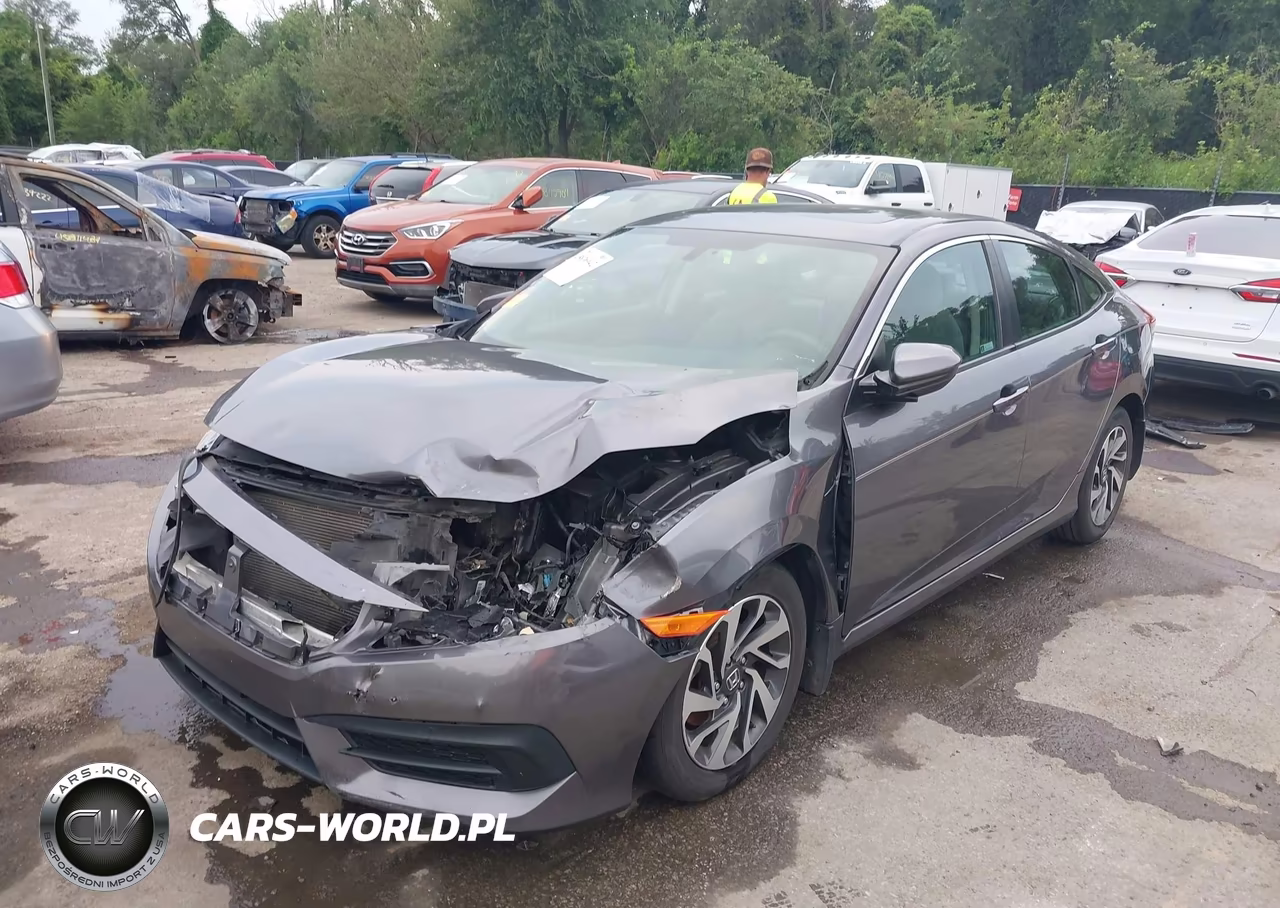 2018 Honda Civic Ex VIN:19XFC2F70JE029301 - 2
