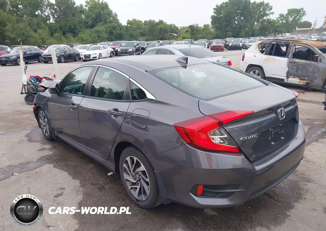 2018 Honda Civic Ex VIN:19XFC2F70JE029301 - 3