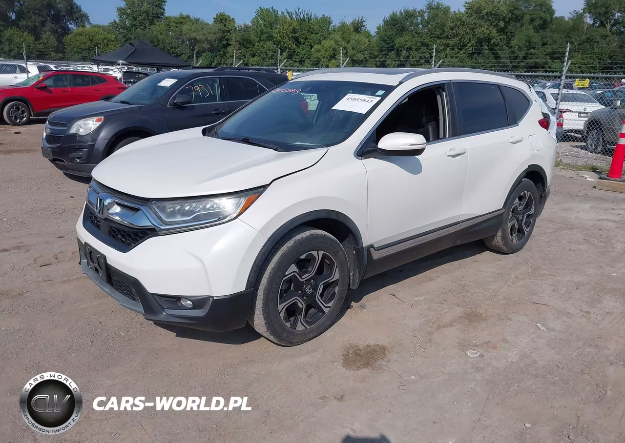 2017 Honda Cr-V Touring VIN:5J6RW2H92HL040007 - 2