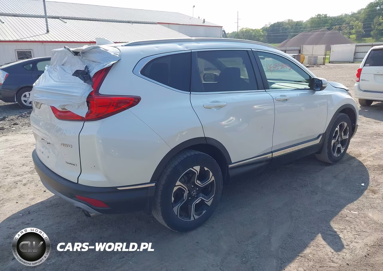 2017 Honda Cr-V Touring VIN:5J6RW2H92HL040007 - 4