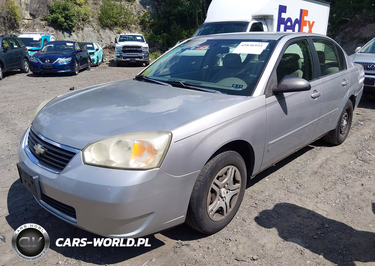 2007 Chevrolet Malibu Ls W-1Ls VIN:1G1ZS58FX7F307456 - 2