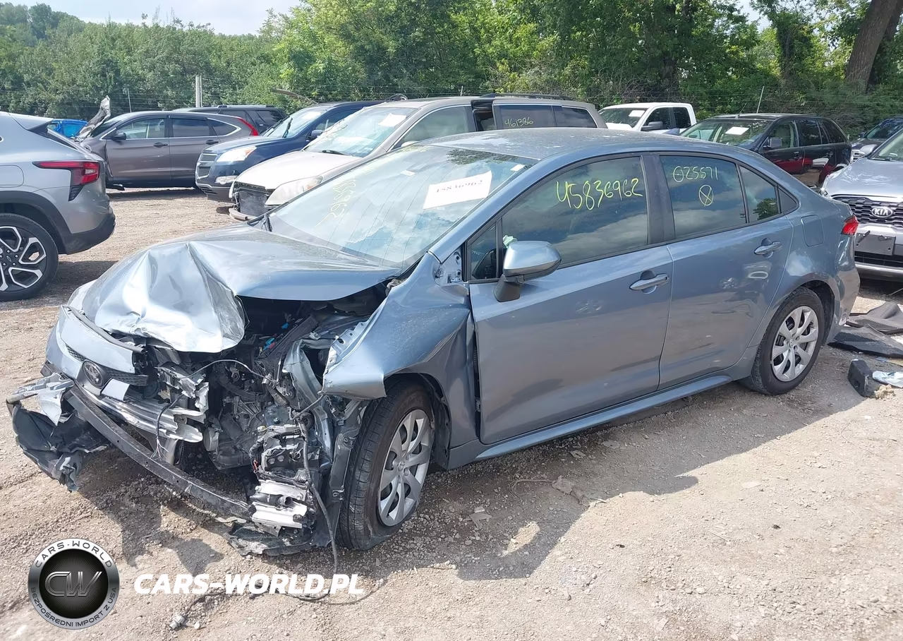2022 Toyota Corolla Le VIN:JTDEPMAE0N3025571 - 2