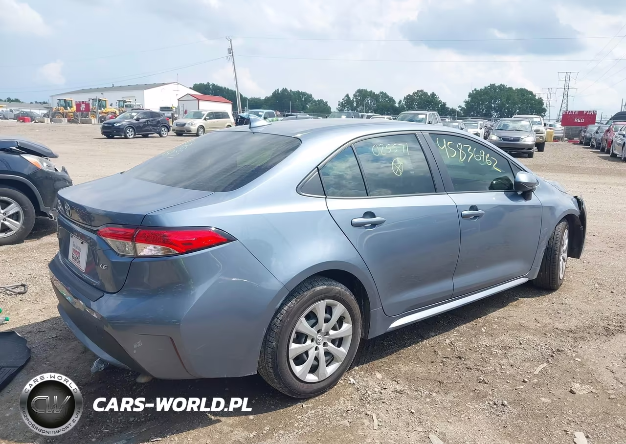 2022 Toyota Corolla Le VIN:JTDEPMAE0N3025571 - 4