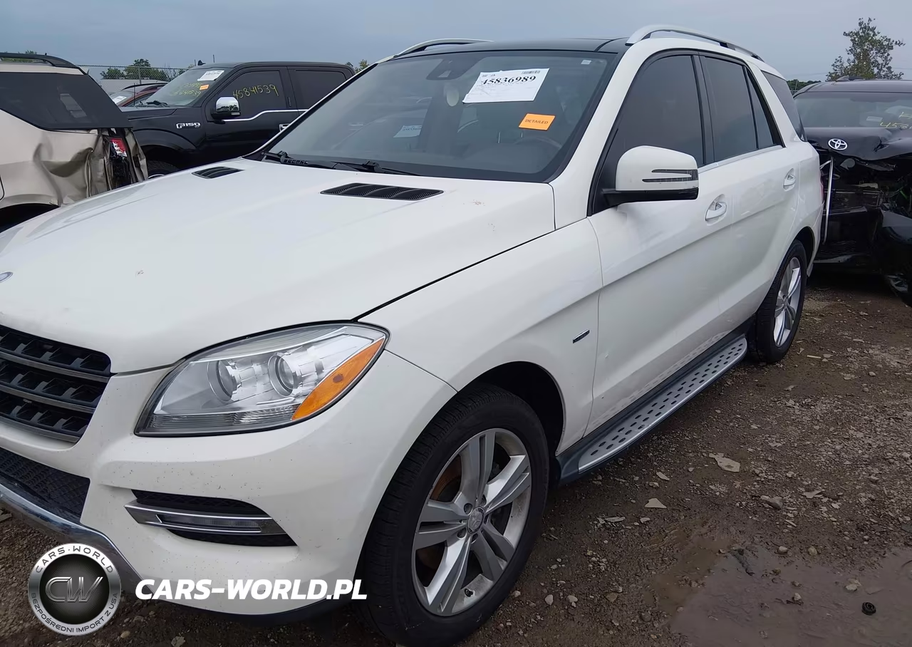 2012 Mercedes-Benz Ml 350 4Matic VIN:4JGDA5HB1CA034816 - 2