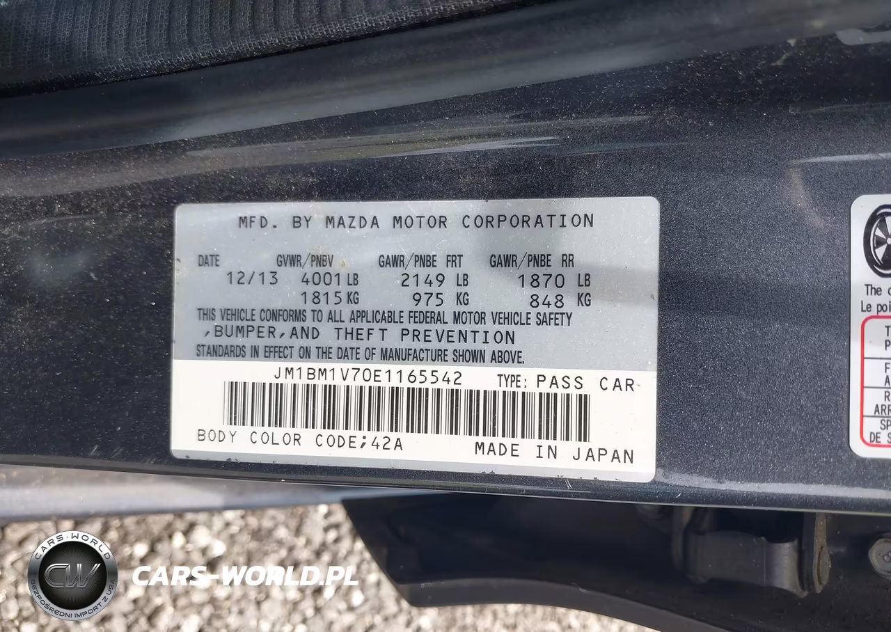 2014 Mazda Mazda3 I Touring VIN:JM1BM1V70E1165542 - 9