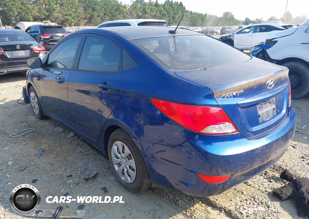 2016 Hyundai Accent Se VIN:KMHCT4AE5GU004873 - 3