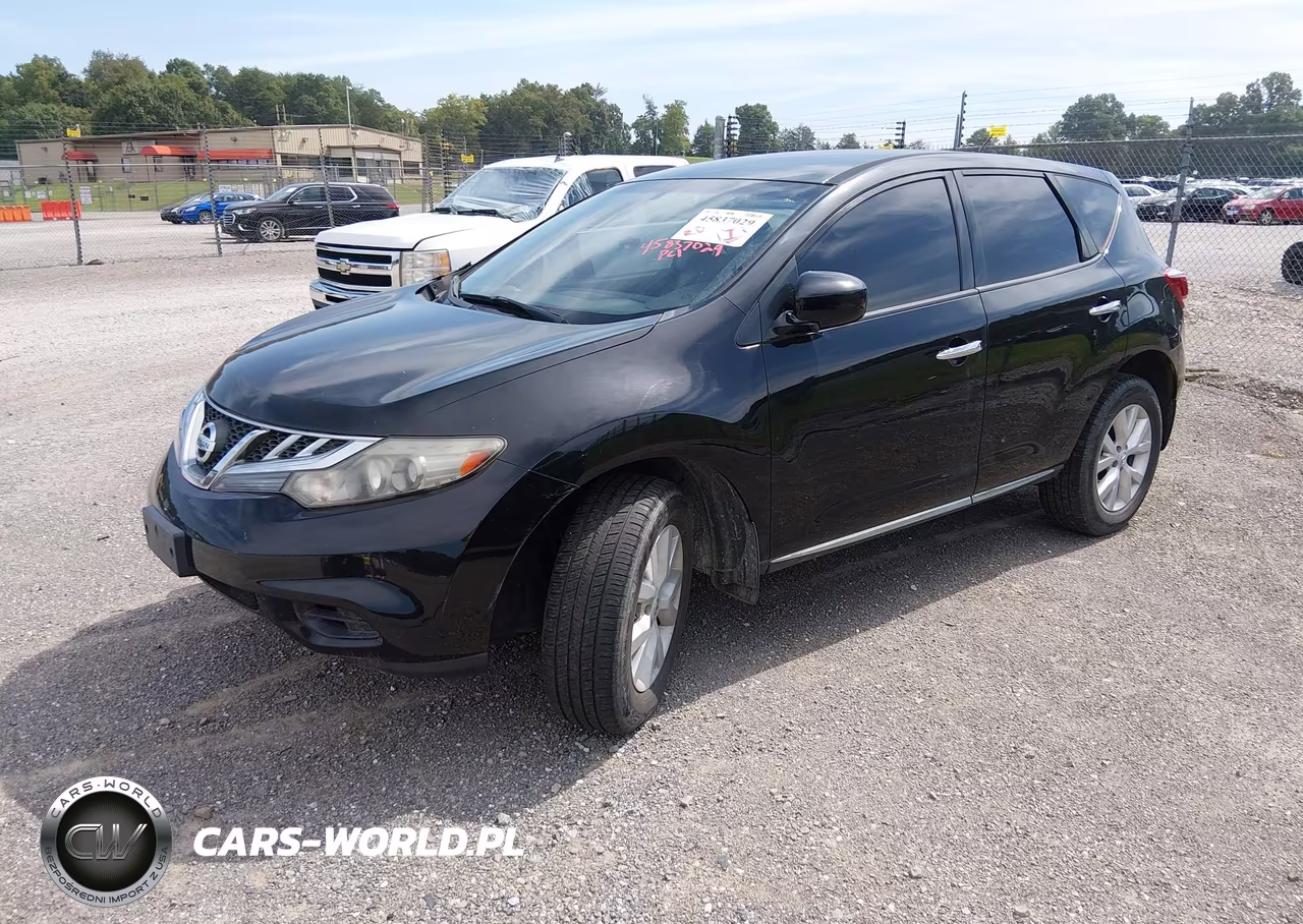 2012 Nissan Murano S VIN:JN8AZ1MW6CW212020 - 2