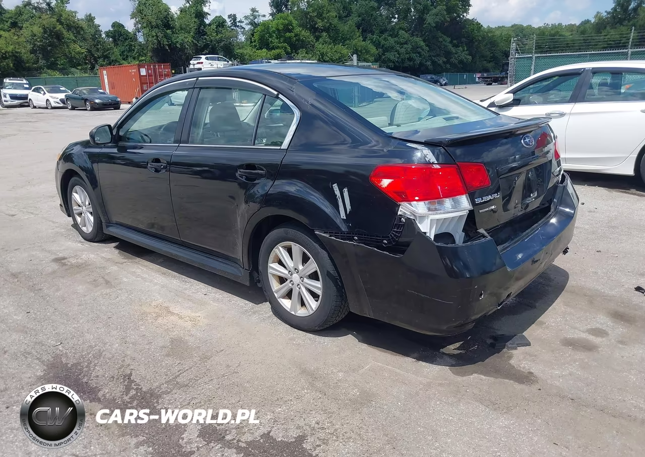 2012 Subaru Legacy 2.5I Premium VIN:4S3BMBG69C3018020 - 3