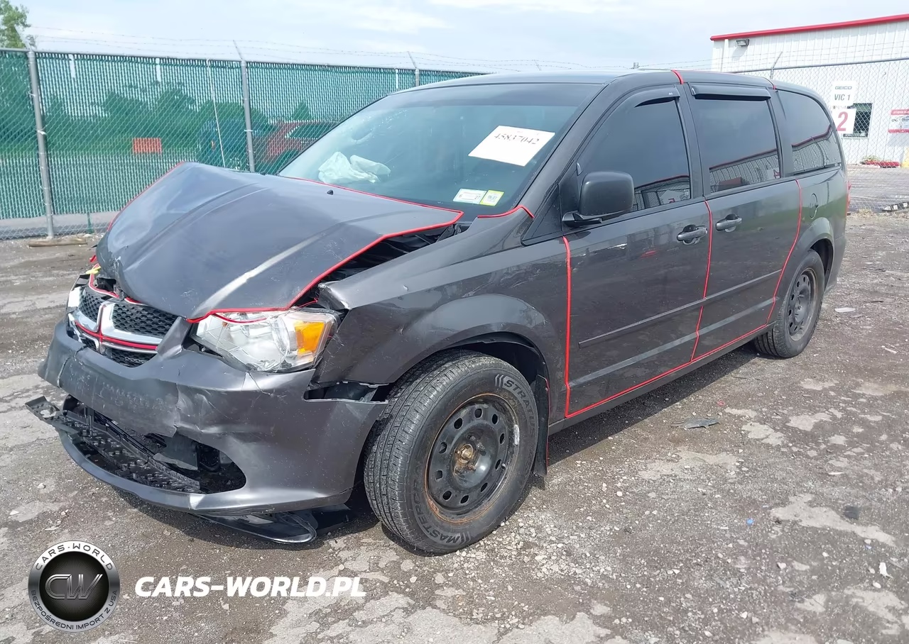 2015 Dodge Grand Caravan Se VIN:2C4RDGBG9FR551413 - 2