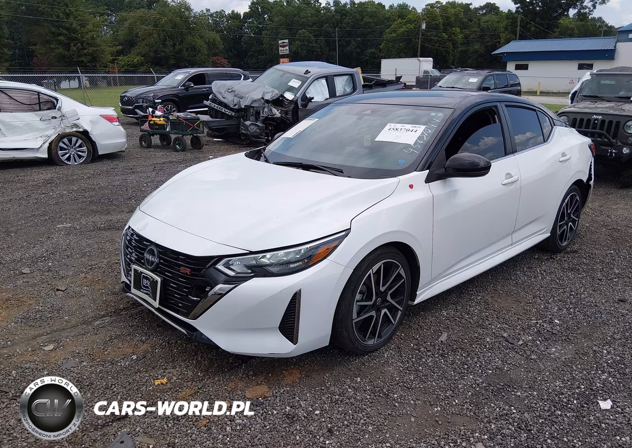 2025 Nissan Sentra Sr VIN:3N1AB8DV8SY241576 - 2