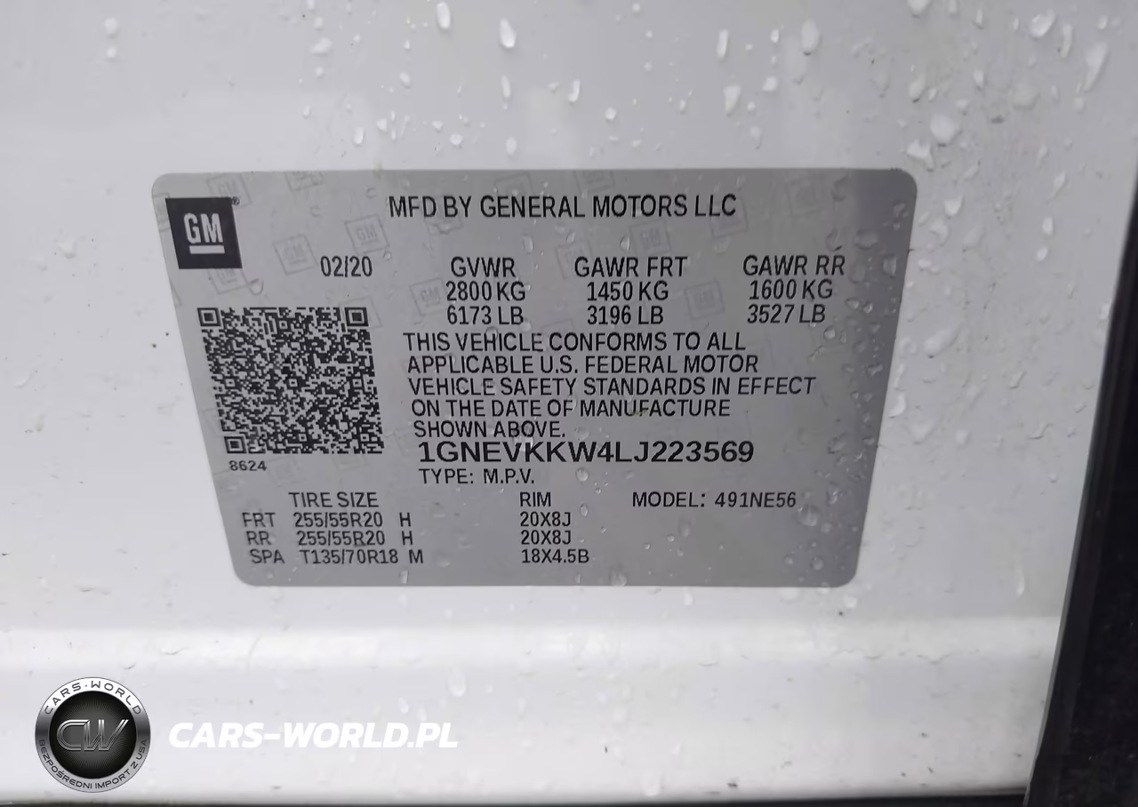 2020 Chevrolet Traverse Awd Premier VIN:1GNEVKKW4LJ223569 - 9