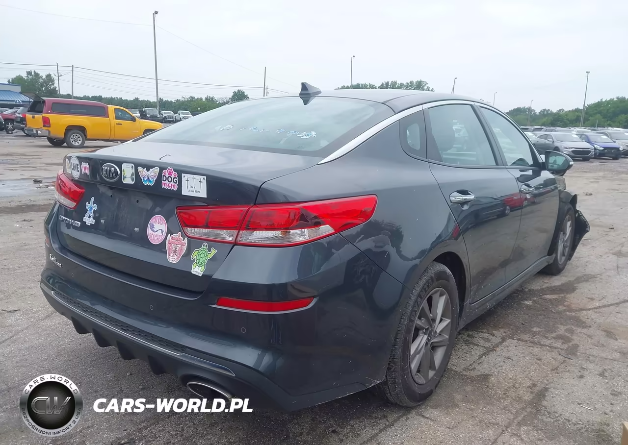2020 Kia Optima Lx VIN:5XXGT4L31LG399622 - 4