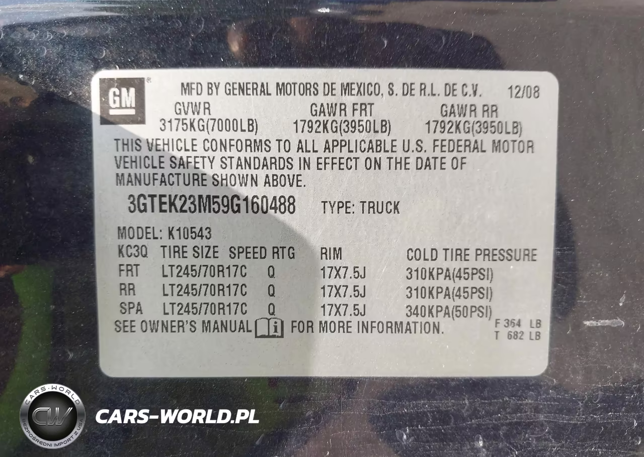 2009 GMC Sierra 1500 Sle VIN:3GTEK23M59G160488 - 9